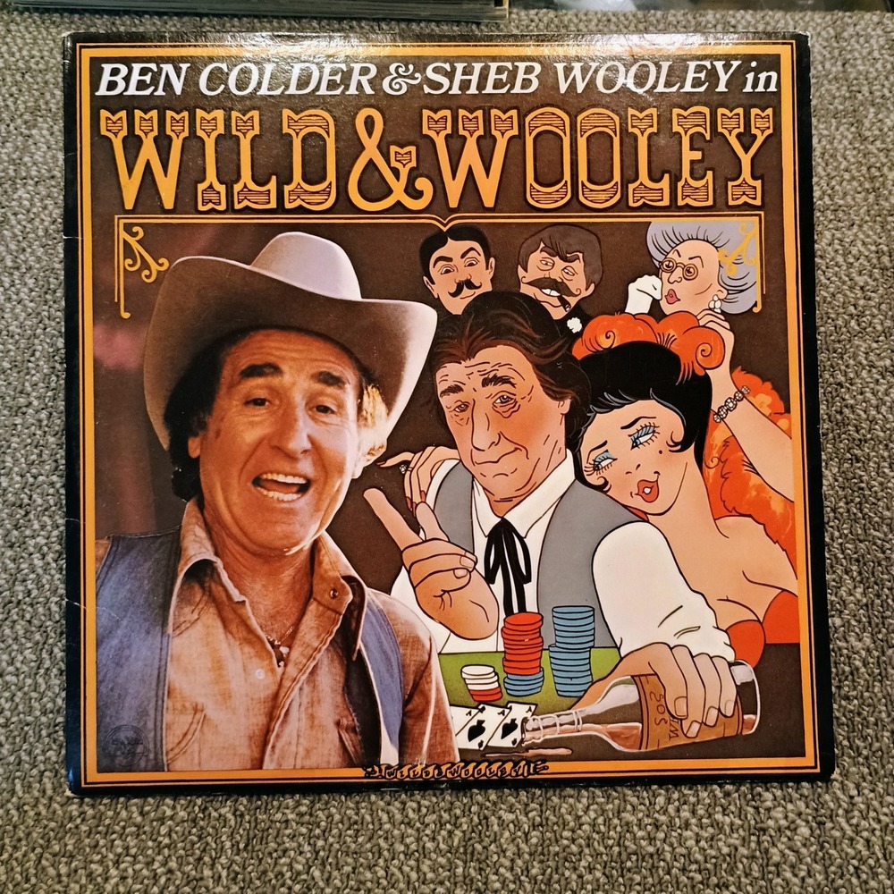 Ben Colder Sheb Wooley Wild & Wooley 2 LP Vinyl Record Set LSM-621 Country